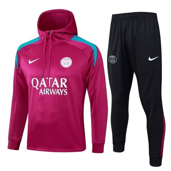 Hoodies PSG 2024-2025 Rote 3